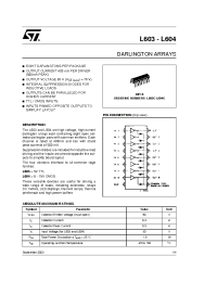 Datasheet L603 manufacturer STMicroelectronics